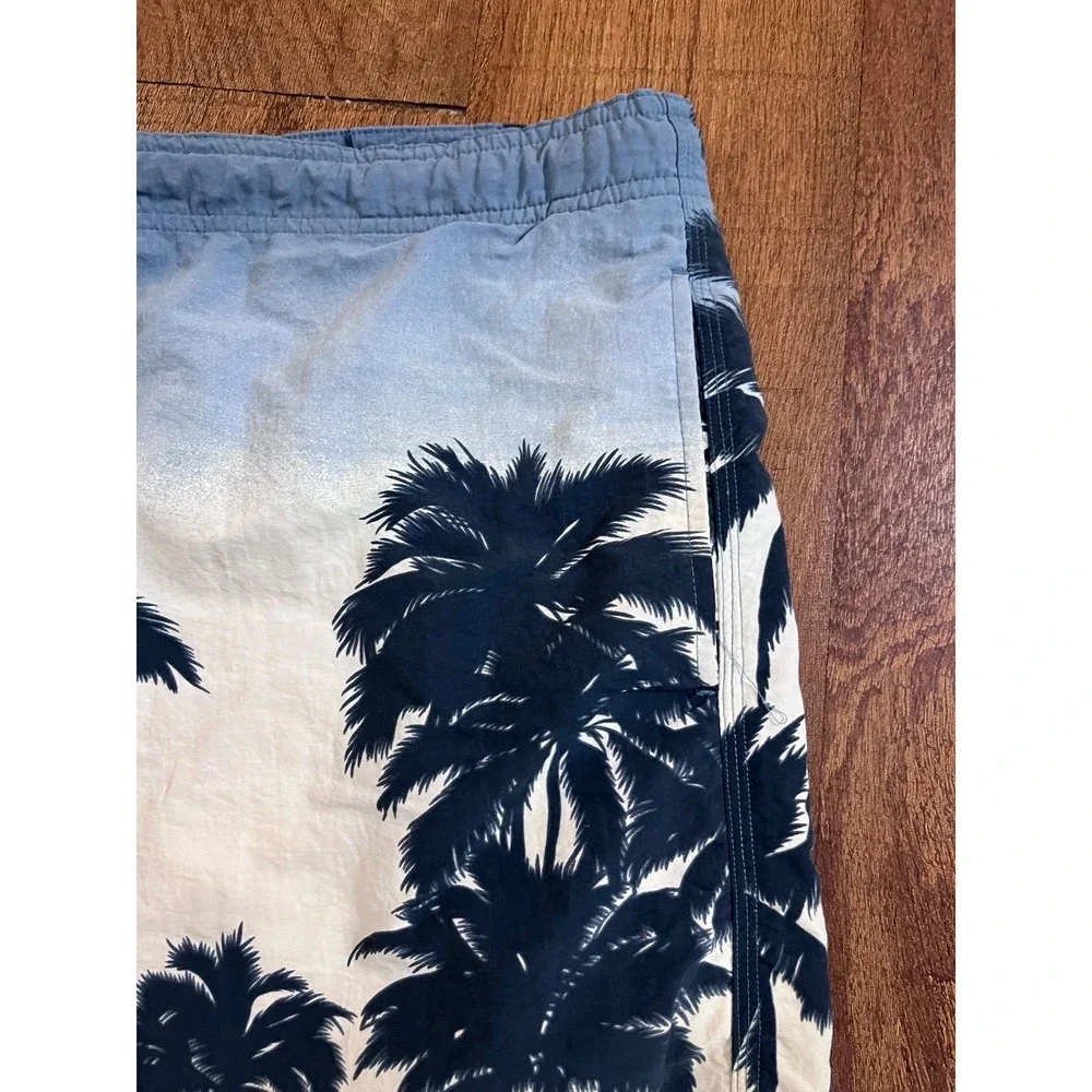 Tommy Bahama Swim Shorts Mens XL Drawstring Lined Hawaiian Swimming Trunks